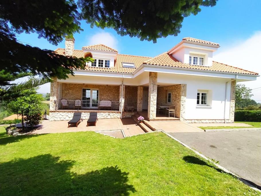 Chalet Con Magnificas Vistas Al Mar Perlora Extérieur photo